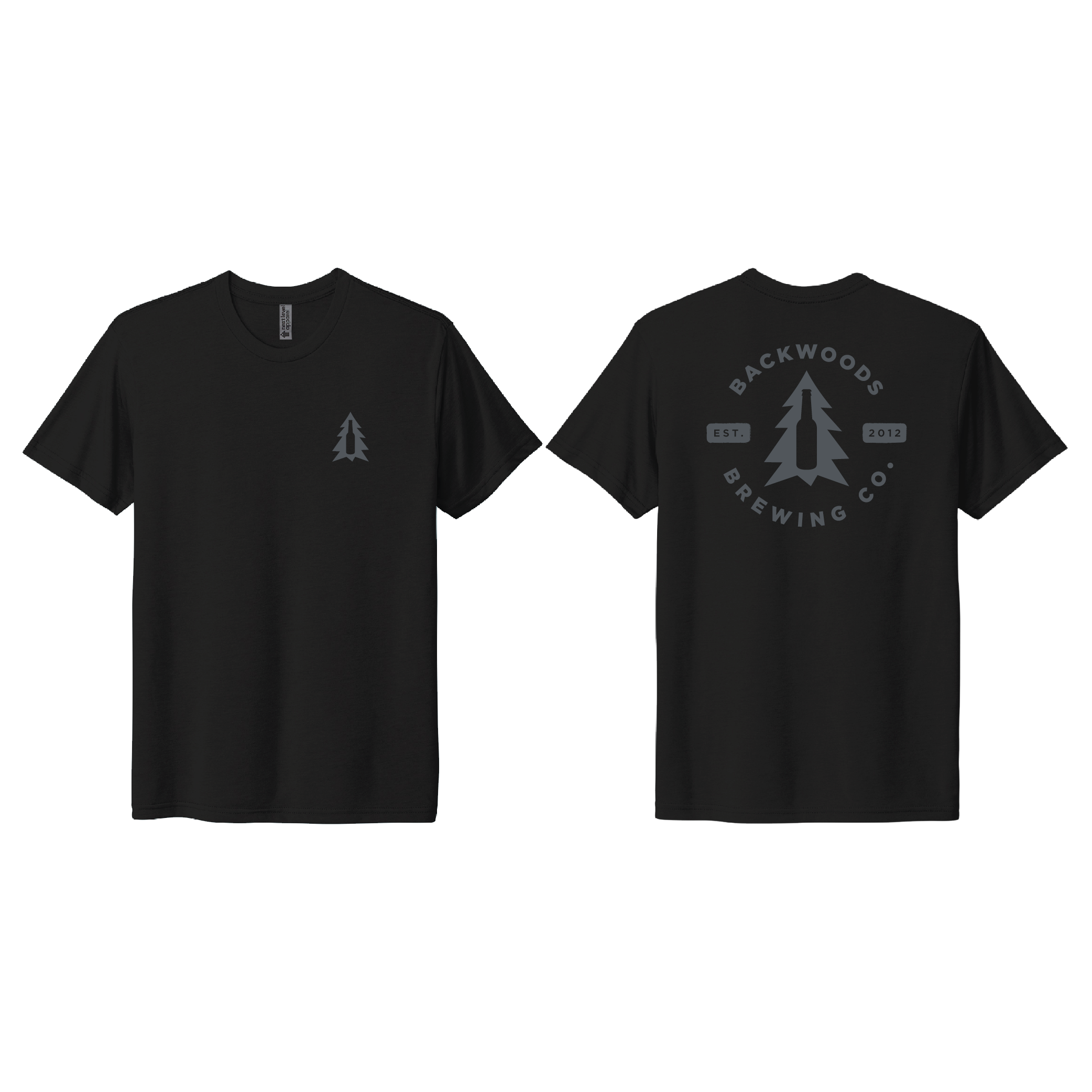 Backwoods Brewing Tonal Tee | NL6010