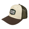Patch Trucker Cap | Tan/Brown